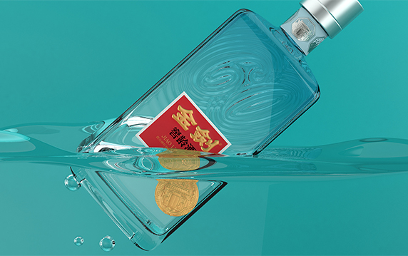 金剑窖龄酒_白酒瓶型设计