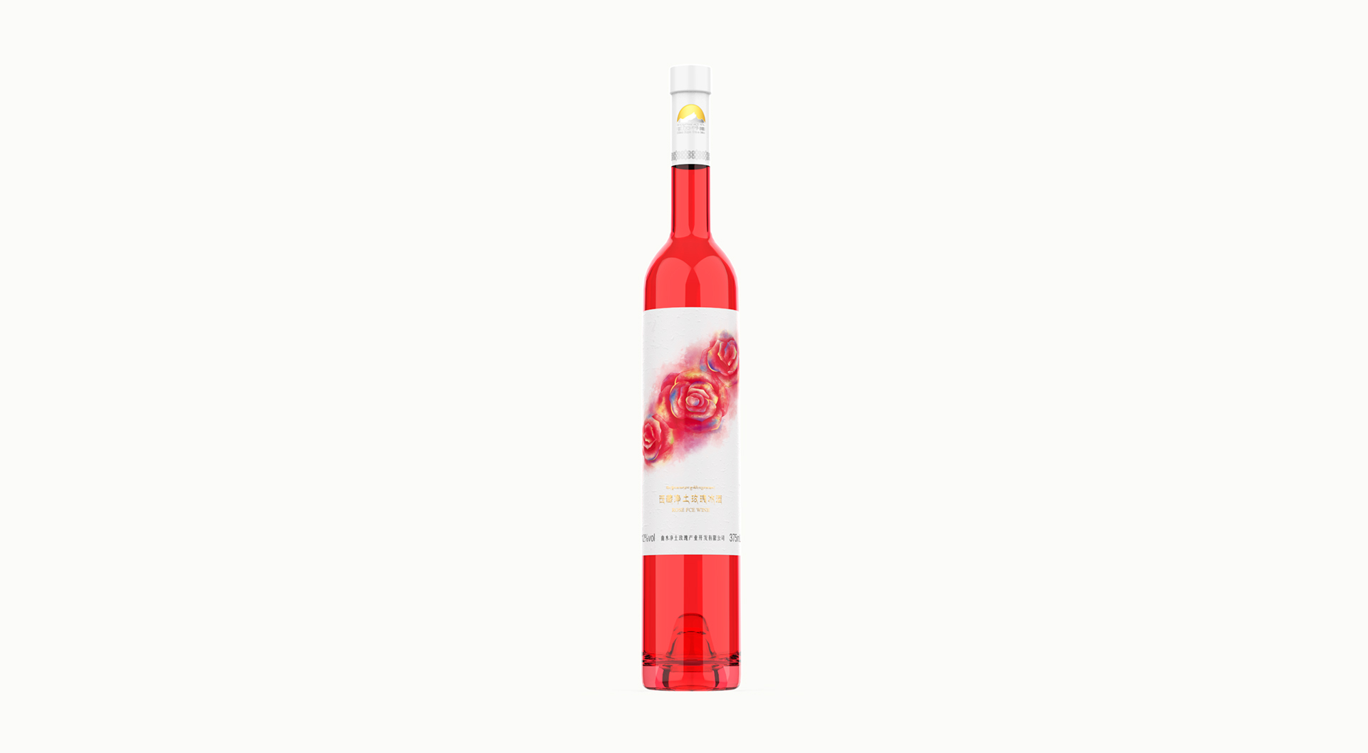 西藏净土_玫瑰冰酒包装设计03